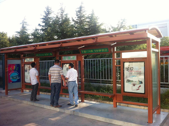 乡镇简易款候车亭006